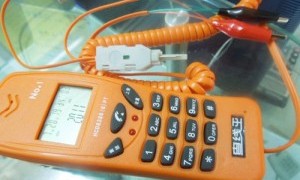 电话测线机，专门用来测试线路信号，施工人员必备之工具系列