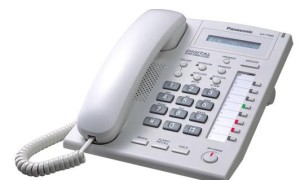 松下KX-T7665CN单行显示全免提数字话机，可用于TDA100和TDA200当前台功能电话