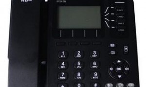 北京飞音时代IP542N，WIFI功能的IP电话机，支持SIP协议，可升级成中文界面