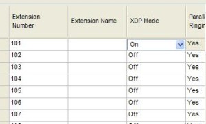 松下TDA200混合板上的模拟分机和数字电话号码分开的编程