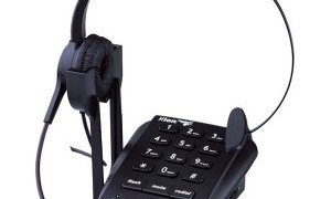 北恩 VF630 呼叫中心耳机电话，这是话务中心的话务员使用的专用电话机